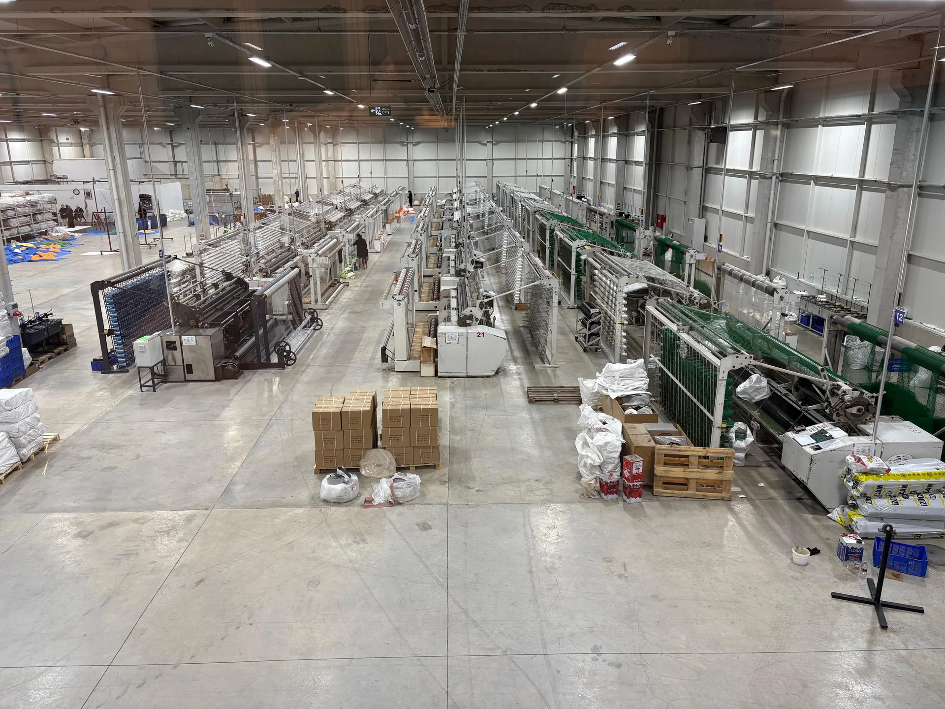 Fábrica Textil Alta Tecnología Turquía